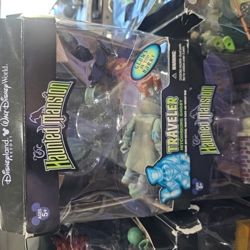 Disney The Haunted Mansion Traveler Figure - Blue